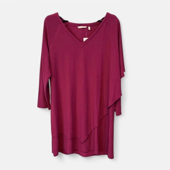 Soft Surrounding Women's Pink Marla Dress Size 1X - Picture 2 of 6